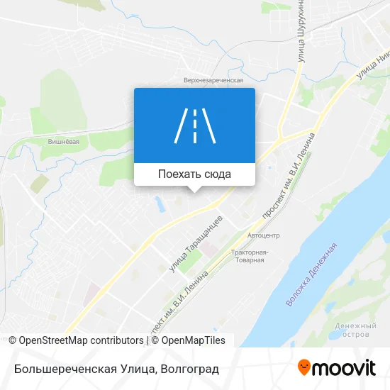Карта Большереченская Улица