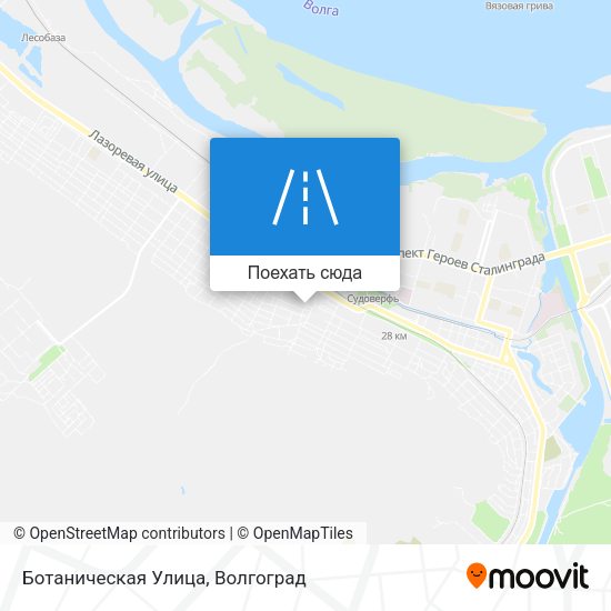 Карта Ботаническая Улица