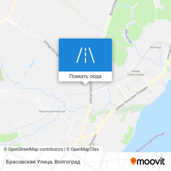 Карта Брасовская Улица