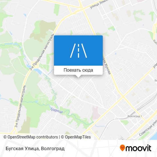 Карта Бугская Улица
