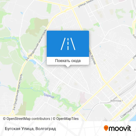 Карта Бугская Улица