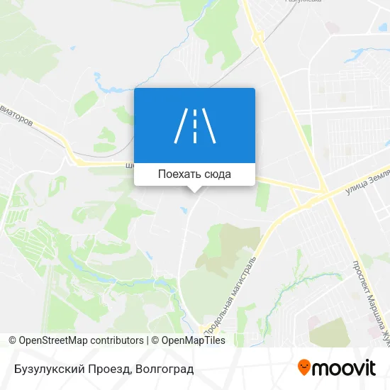 Карта Бузулукский Проезд