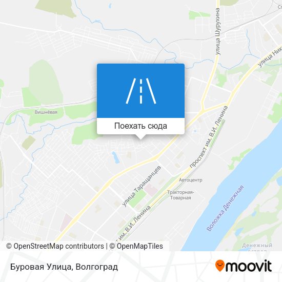 Карта Буровая Улица