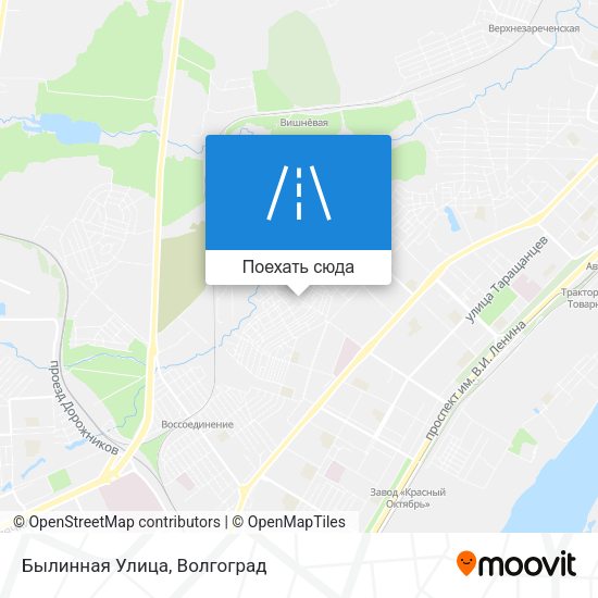 Карта Былинная Улица