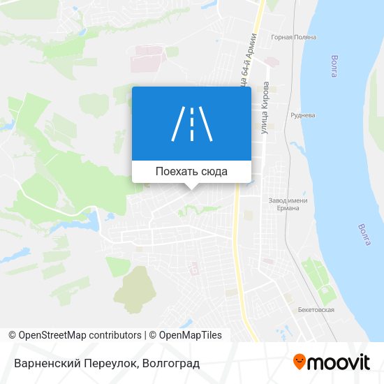 Карта Варненский Переулок