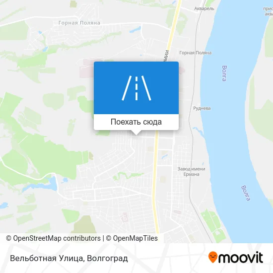 Карта Вельботная Улица