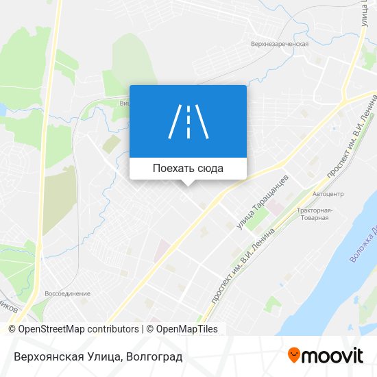 Карта Верхоянская Улица