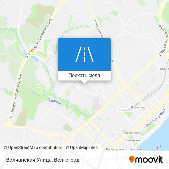 Карта Волчанская Улица