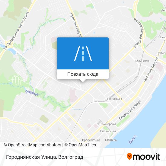 Карта Городнянская Улица
