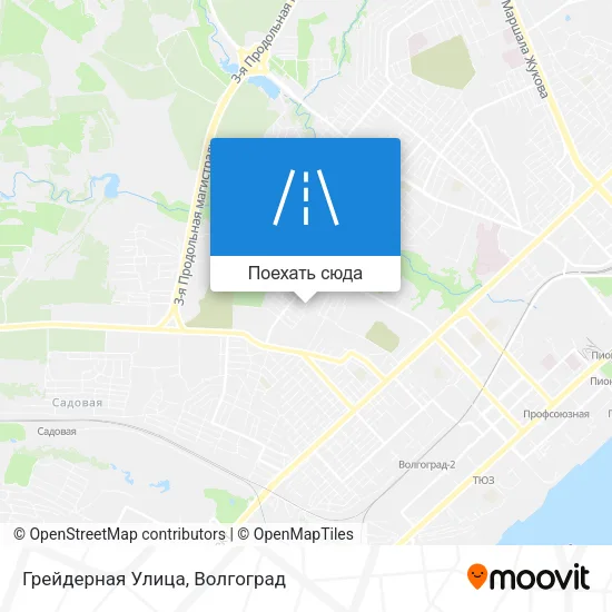 Карта Грейдерная Улица