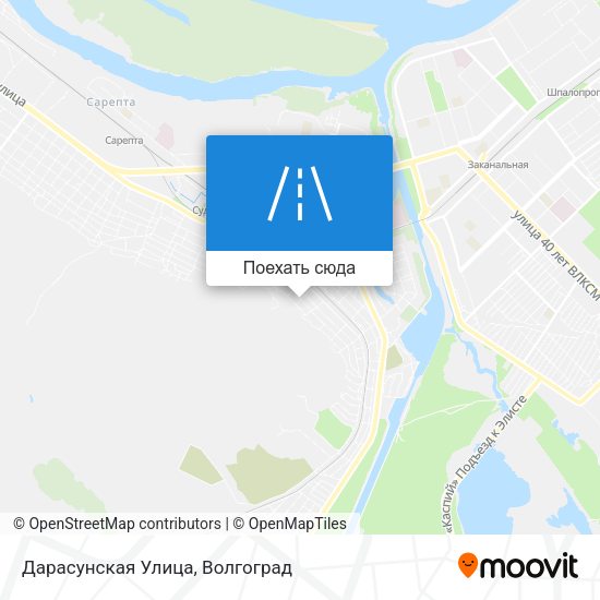 Карта Дарасунская Улица