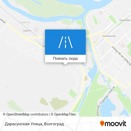 Карта Дарасунская Улица