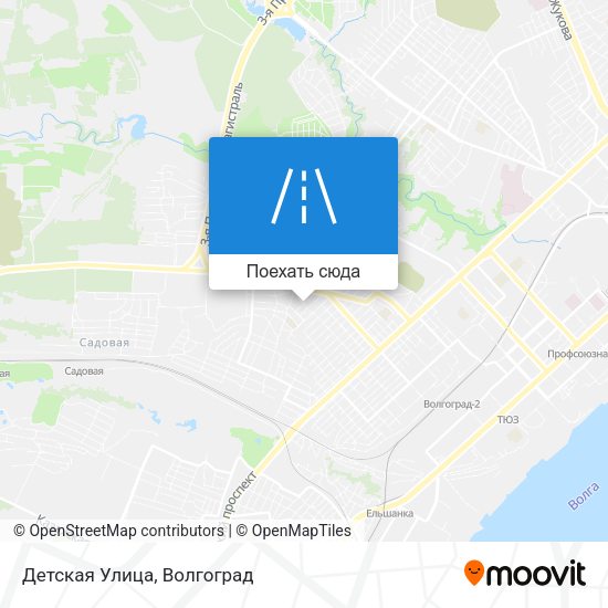 Карта Детская Улица