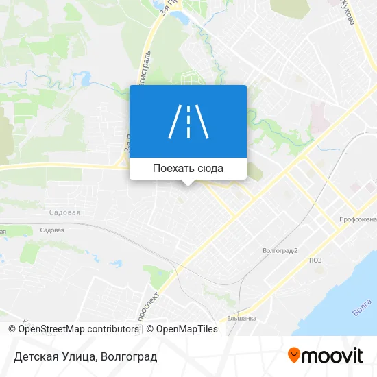 Карта Детская Улица