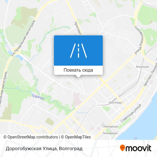 Карта Дорогобужская Улица