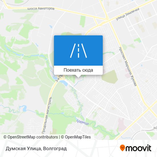 Карта Думская Улица