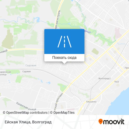 Карта Ейская Улица