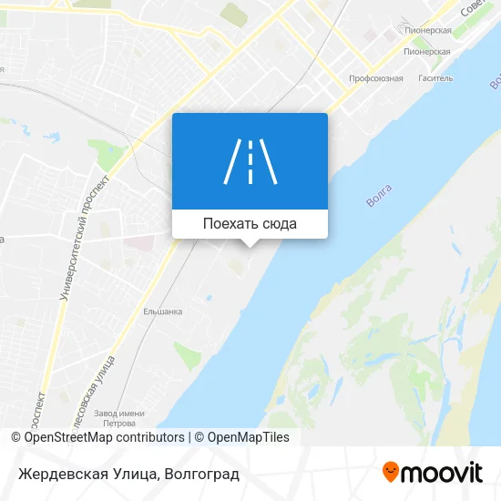 Карта Жердевская Улица