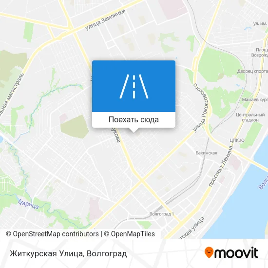 Карта Житкурская Улица