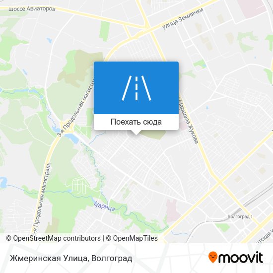 Карта Жмеринская Улица