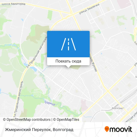 Карта Жмеринский Переулок