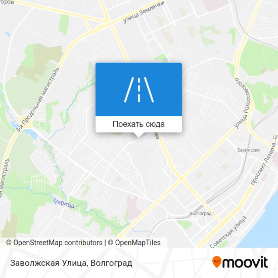 Карта Заволжская Улица