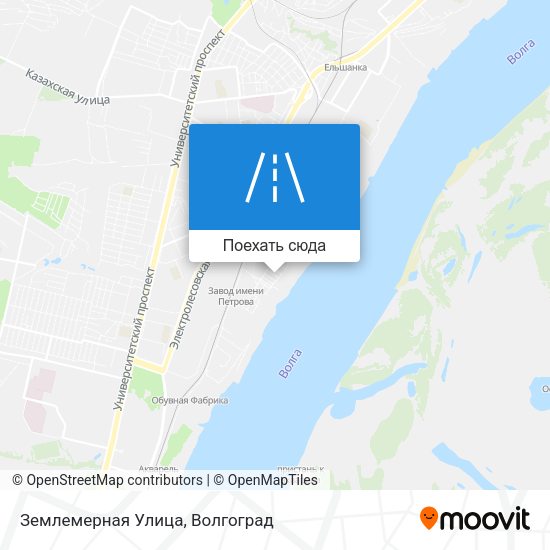 Карта Землемерная Улица