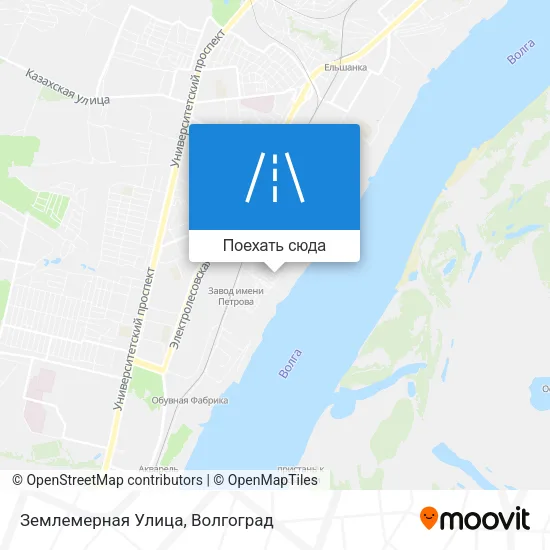 Карта Землемерная Улица