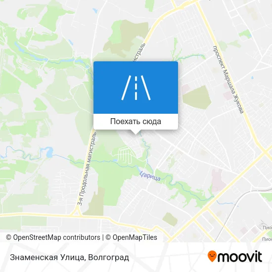 Карта Знаменская Улица