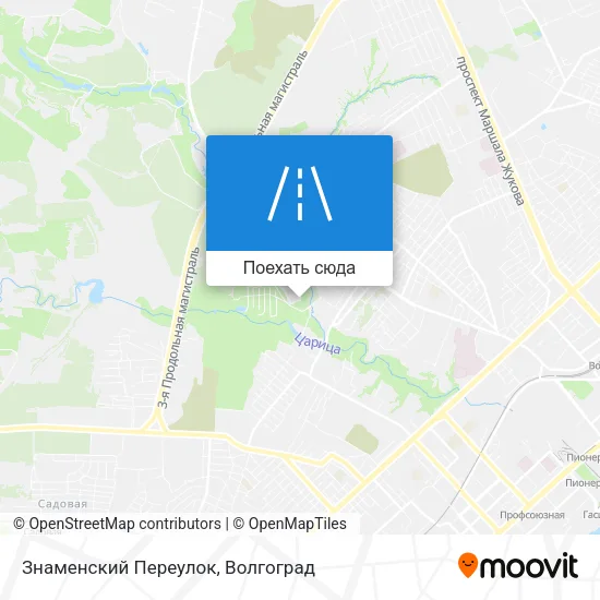 Карта Знаменский Переулок