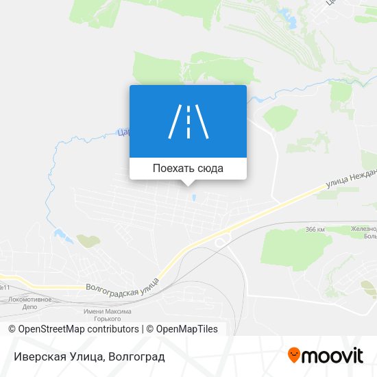 Карта Иверская Улица