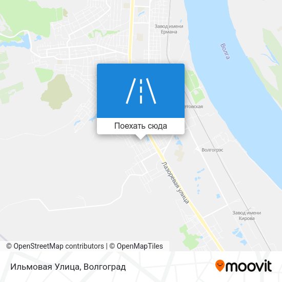 Карта Ильмовая Улица