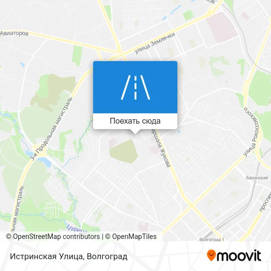 Карта Истринская Улица