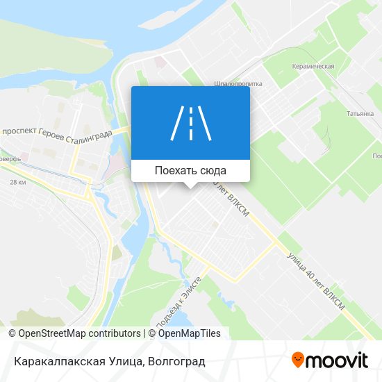 Карта Каракалпакская Улица