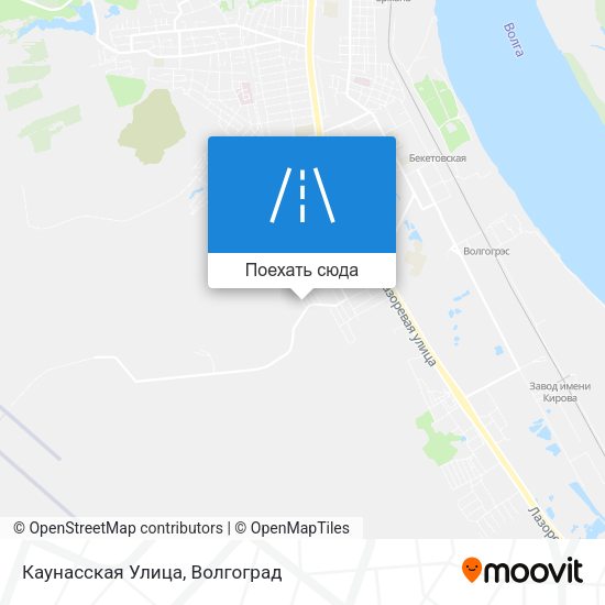 Карта Каунасская Улица