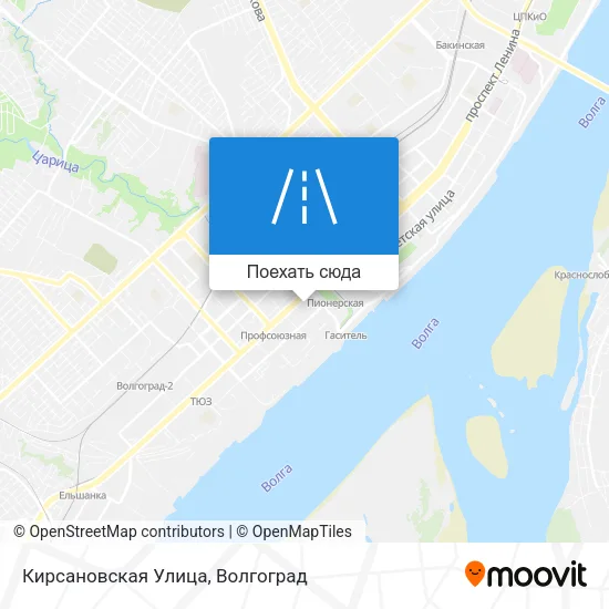 Карта Кирсановская Улица