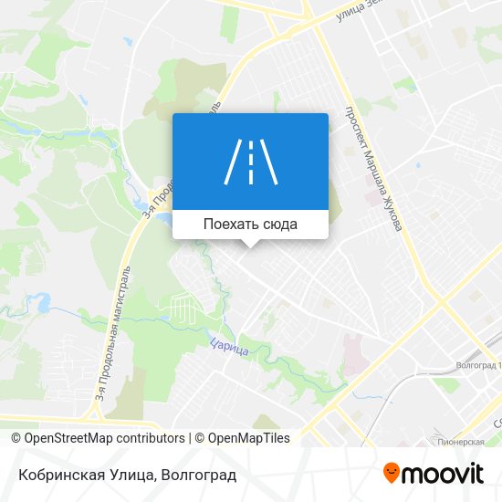 Карта Кобринская Улица