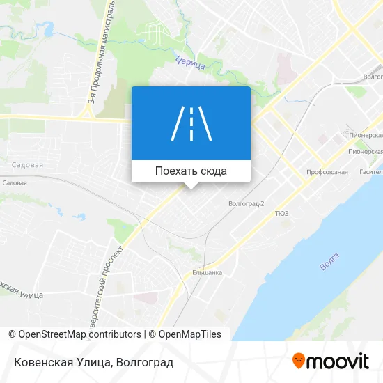Карта Ковенская Улица