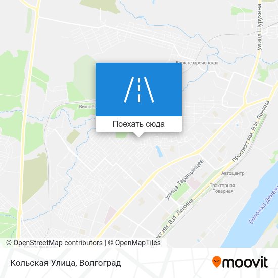 Карта Кольская Улица