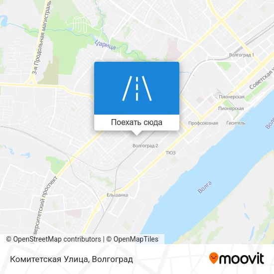 Карта Комитетская Улица