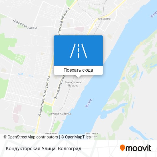 Карта Кондукторская Улица