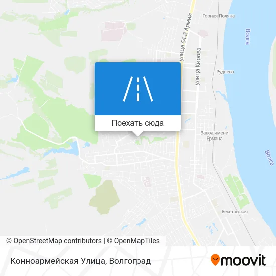 Карта Конноармейская Улица