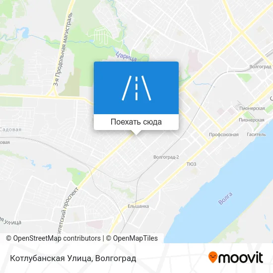 Карта Котлубанская Улица