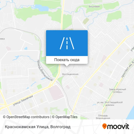Карта Краснокамская Улица