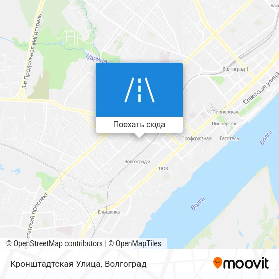Карта Кронштадтская Улица