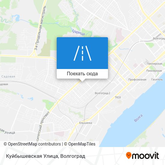 Карта Куйбышевская Улица