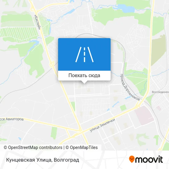 Карта Кунцевская Улица