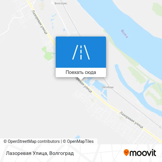 Карта Лазоревая Улица