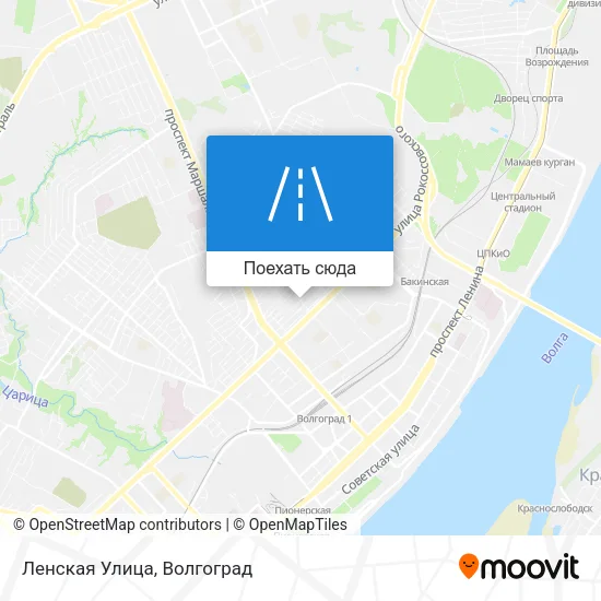 Карта Ленская Улица