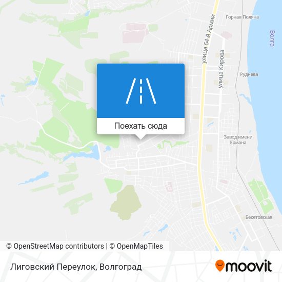 Карта Лиговский Переулок